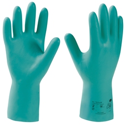 Honeywell KCL Camatril 730 Chemical Resistant Nirile Green Glove 30cm
