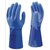 Showa 660 PVC Chemical Resistant Gauntlet Blue 30CM