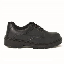 TufPro Silver S3 Classic Safety Shoe Black