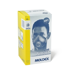 Moldex 2435 Non-Reusable Valved Mask FFP2V (Pack 10)