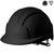 JSP Evolite Vented Wheel Ratchet Safety Helmet Black
