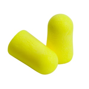 3M Earsoft Yellow Neon Earplugs (Pair)