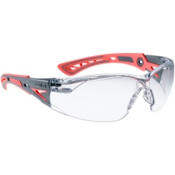 Bolle Rushpspsis Rush+ Specs Small Grey/Coral Clear Lens