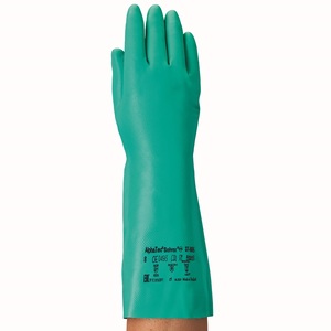 Ansell AlphaTec Solvex Nitrile Chemical-Resistant Gauntlet