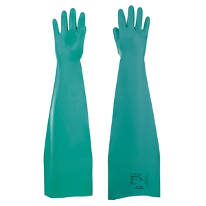 Honeywell KCL Camatril 733 Chemical Resistant Nirile Green Glove 60cm