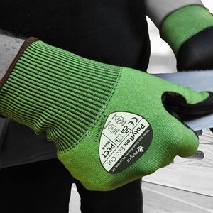 Polyco PECT Eco Nitrile Foam Glove Cut F