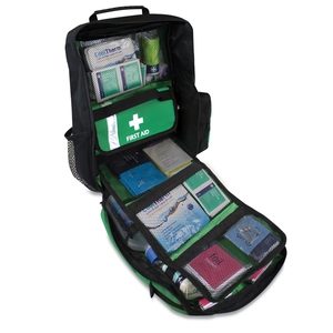 Reliance Medical 2482 Site First Response Kit in Green Rucksack BS8599-1