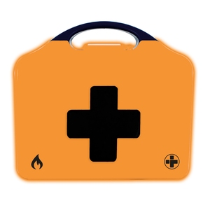 Reliance Medical 3420 Burns First Aid Kit in Glow In The Dark Aura Box