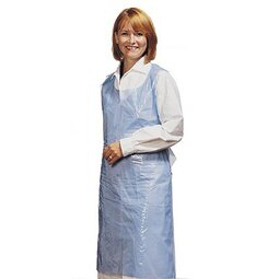 CaterSafe Disposable Apron-on-a-Roll Blue