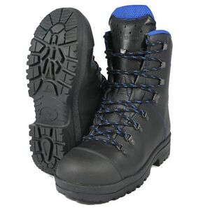 Haix Mountain Gore-Tex Kevlar Chainsaw Safety Boot Blue