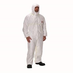 KeepSAFE Tyvek Type 5/6 Hooded Disposable Coverall