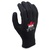 MCR GP1002LF Latex Foam Knitwrist Glove Black