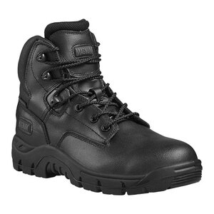 Precision Magnum Sitemaster Leather Composite Toe & Plate Mens Safety Boots Black