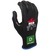 MCR CT1064NA Nitrile Air PU Palm Coated Glove Cut Level D Black