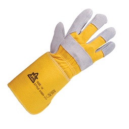 KeepSAFE Premier Quality 6" Cuff Chrome Leather Rigger Glove