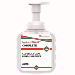 Deb InstantFOAM Complete Hand Sanitiser 400ML Bottle