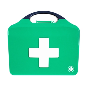 Reliance Medical 3401 Medium Workplace First Aid Kit in Glow In The Dark Aura Box BS8599-1