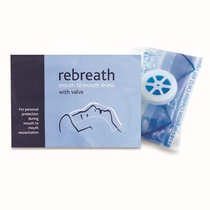 Rebreath Mouth to Mouth Shield with Valve