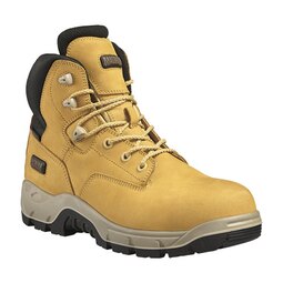 Precision Magnum Sitemaster Nubuck Composite Toe & Plate Mens Safety Boots Honey