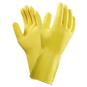 Ansell Marigold Suregrip Yellow Rubber Gloves