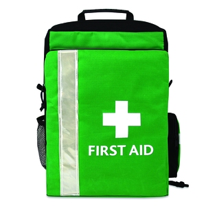 Reliance Medical 2482 Site First Response Kit in Green Rucksack BS8599-1