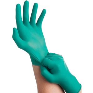 Ansell TouchNTuff 92-500 Nitrile Powdered Disposable Gloves