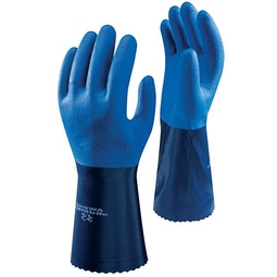 Showa 720 Nitrile Dipped Gloves Blue