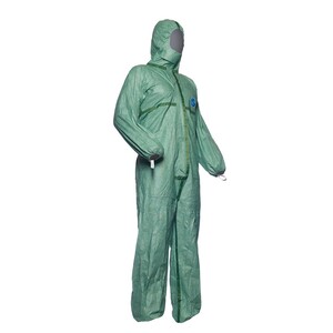 DuPont Tyvek 600 Plus Coverall Type 4/5/6 Green