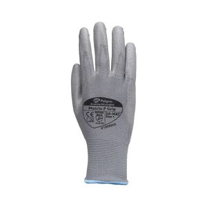 Polyco Matrix P-Grip PU Palm Coated Glove Grey